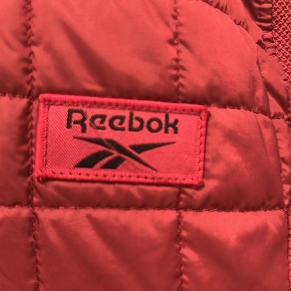 Reebok Fuchsia Pink Quilted Jacket in Large - Picture 2 of 8